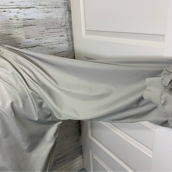 WILSON Vintage 90's Golf Tennis Windbreaker Sweater Long Sleeves Shirt Pockets L - Picture 10 of 14